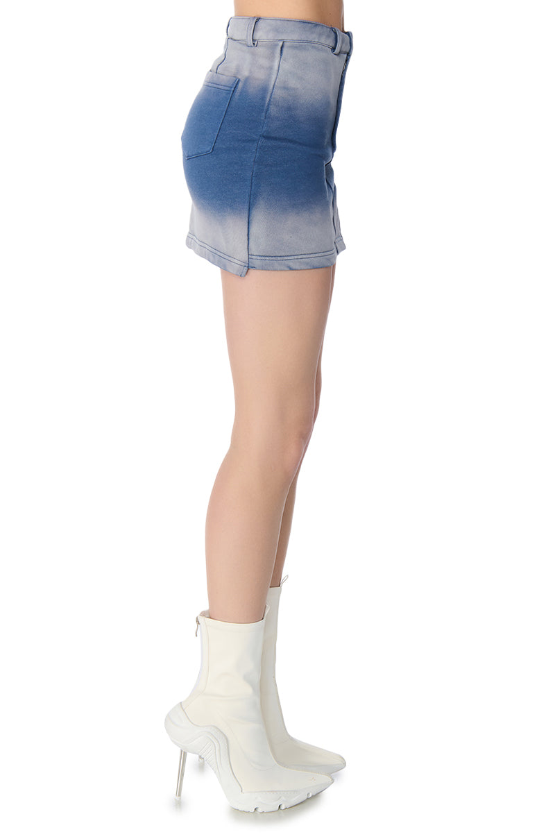 LEONA OMBRE MINI SKIRT