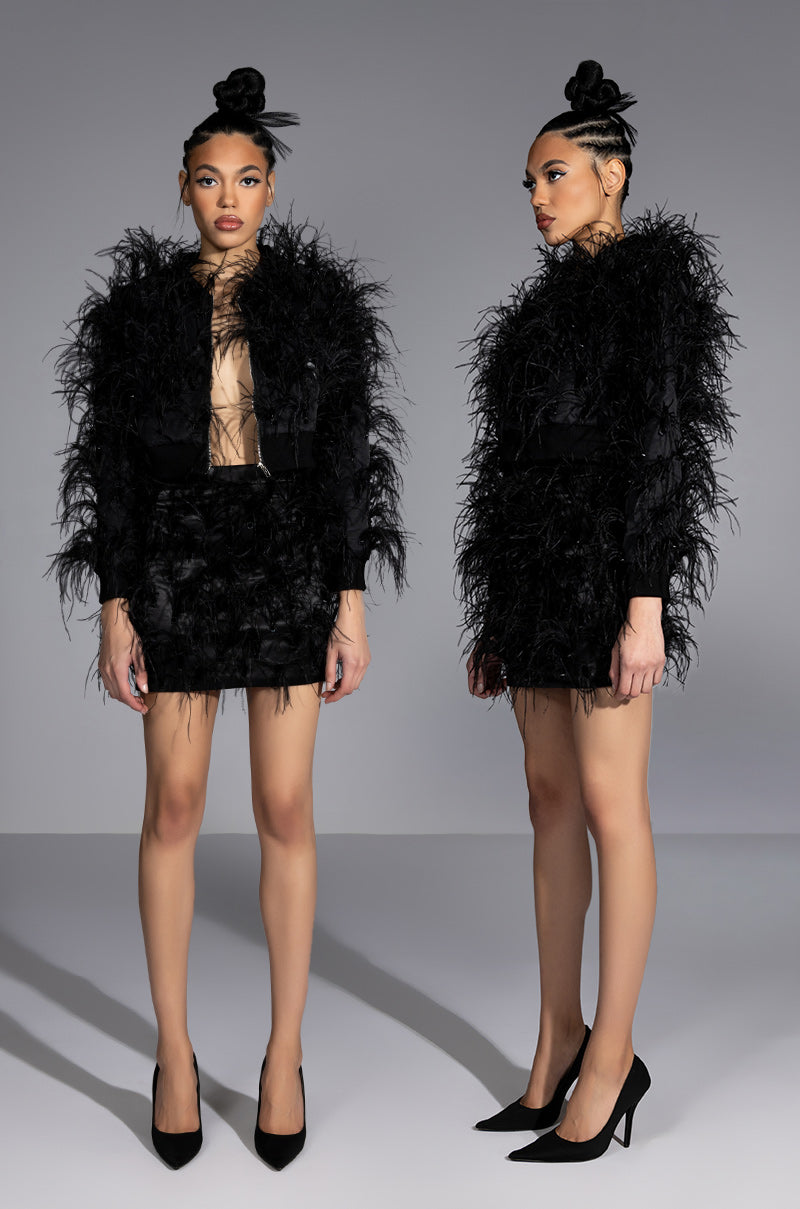 AKIRA 20TH ANNIVERSARY FEATHER BOMBER