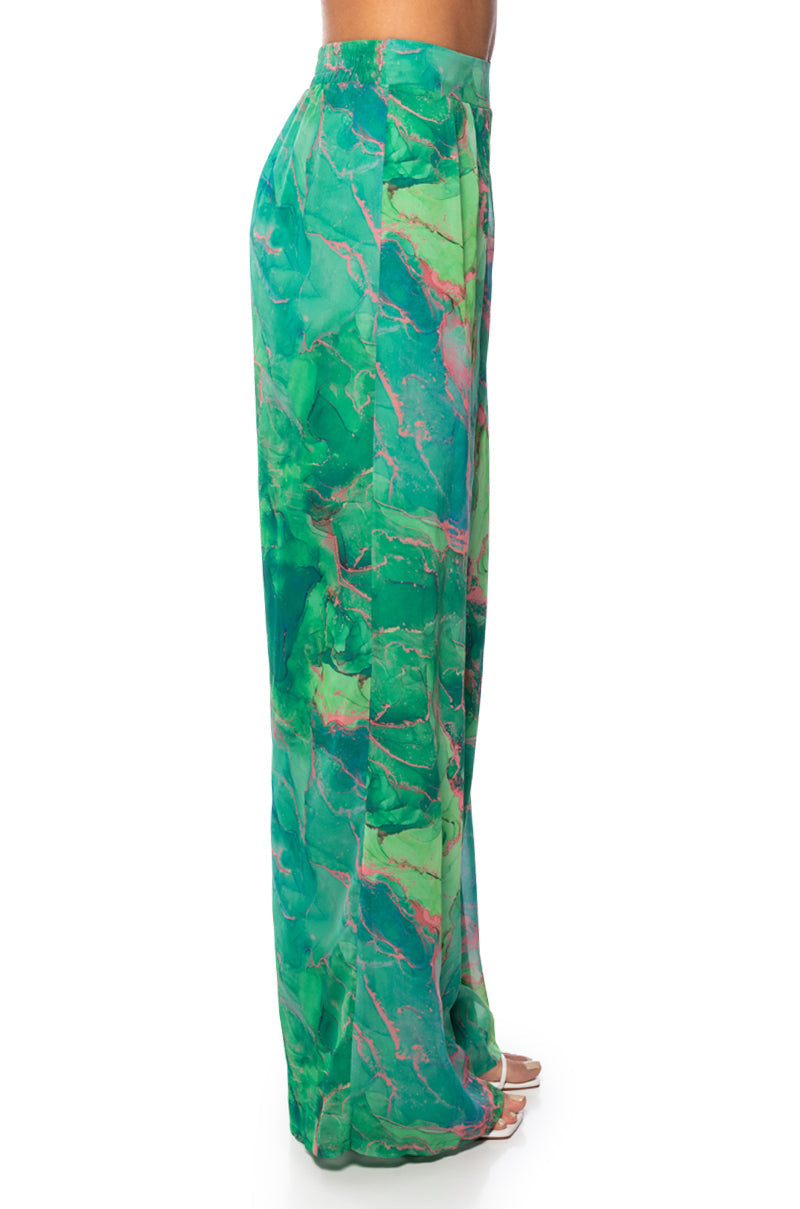 LOST IN LIFE FLOWY PALAZZO PANT