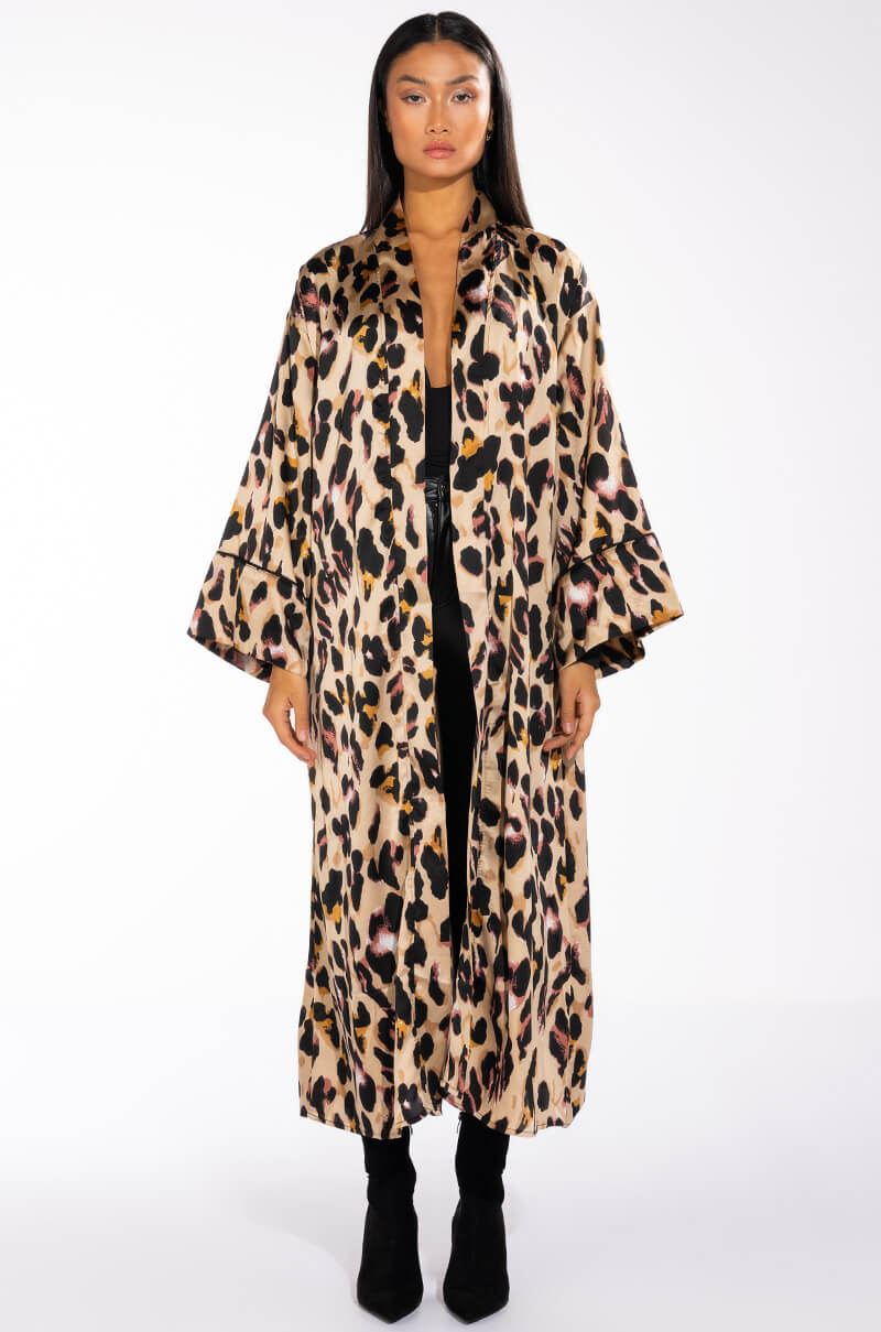 ANIMAL PRINT DUSTER