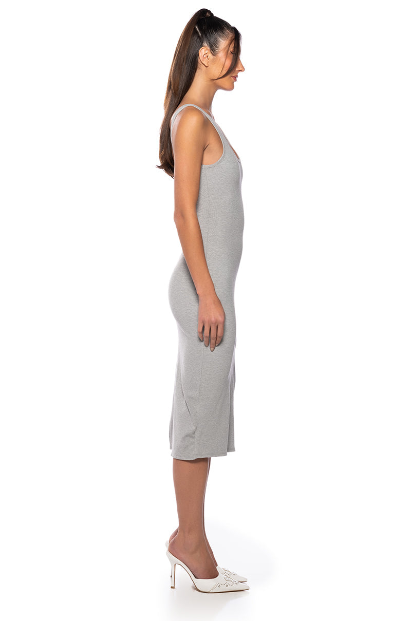 MOOD ALL SUMMER SLEEVELESS MIDI DRESS