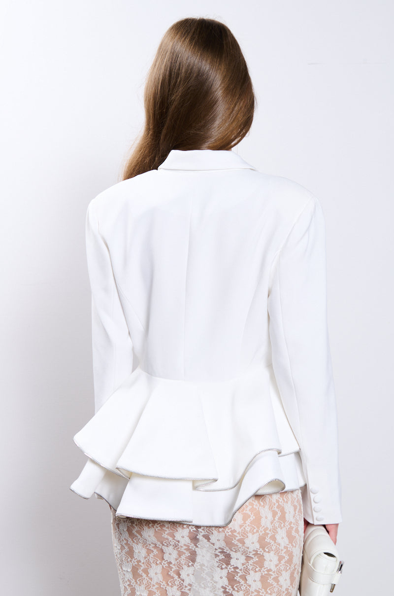 NEW CLASSIC ZIPPER BLAZER