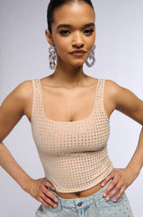 NIGHT LIFE SEQUIN TANK