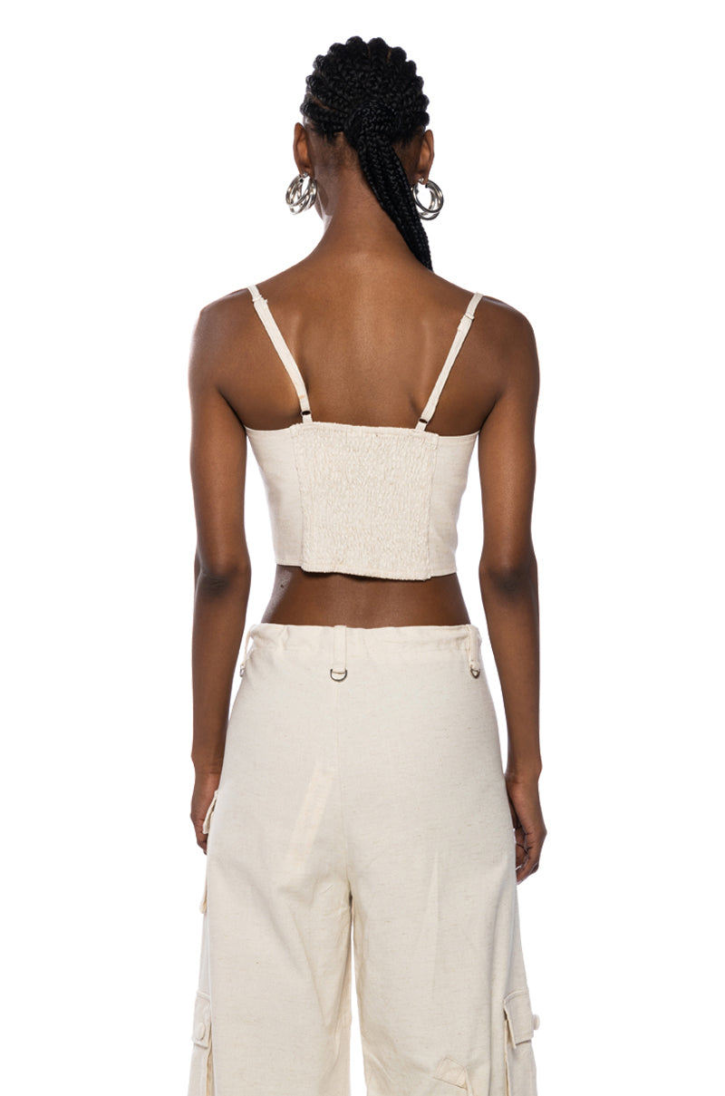 ON MY WAY CORSET TOP