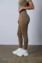 ON THE GO RIBBED LEGGING