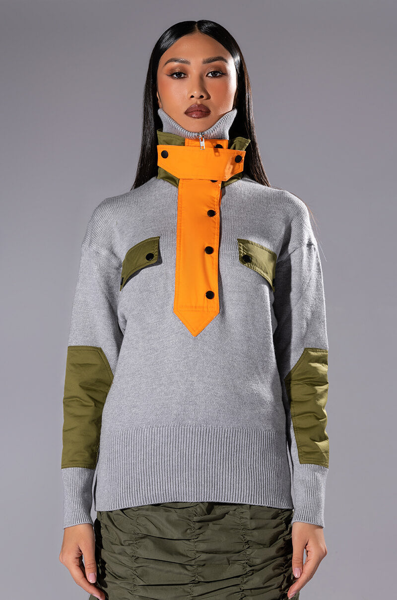 ON THE MOVE PULLOVER SWEATSHIRT