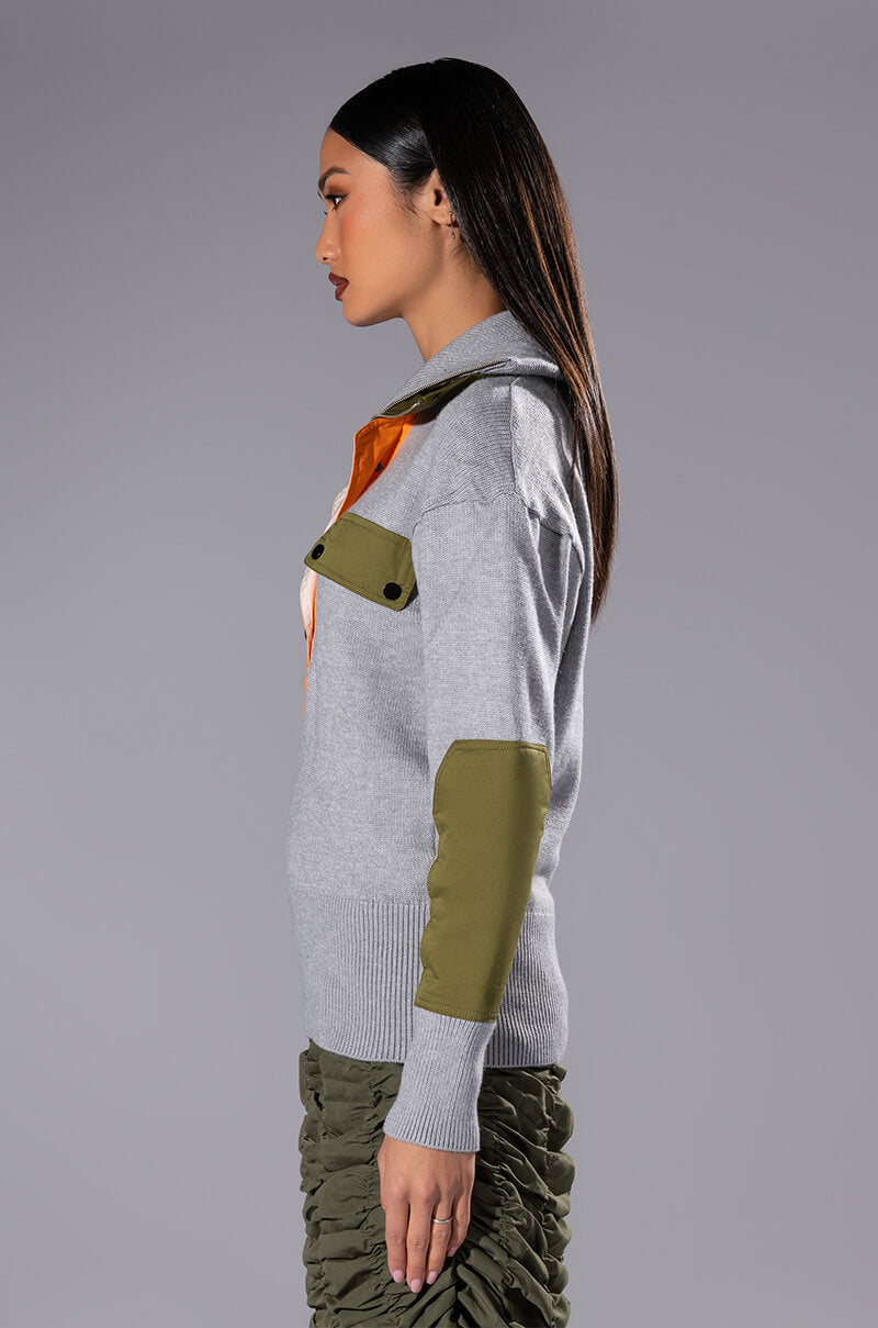 ON THE MOVE PULLOVER SWEATSHIRT