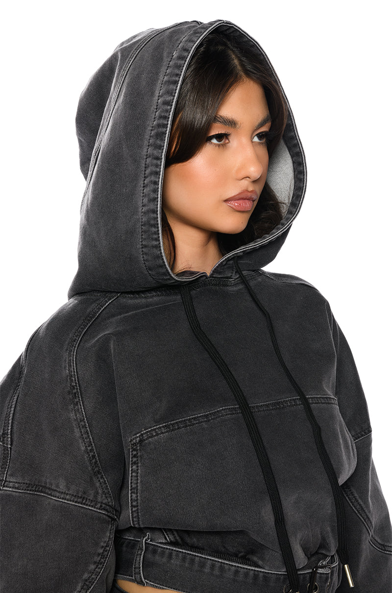 ONLY FOR TONIGHT PULLOVER HOODIE