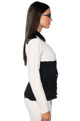 OUT FOR THE DAY SWEATER KNIT BUTTON DOWN CARDIGAN