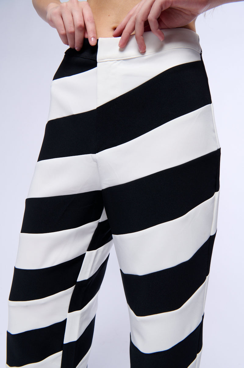 OUT OF MY SYSTEM WIDE LEG TROUSER