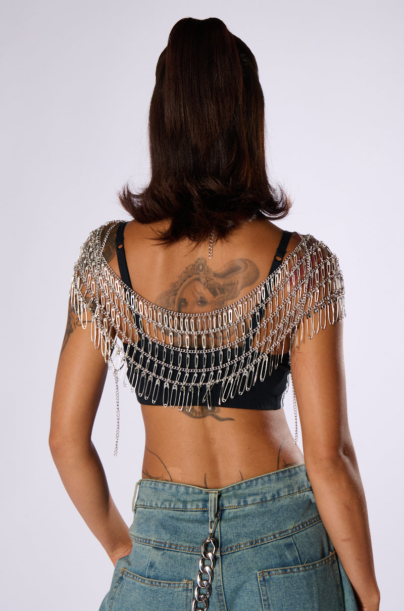 PINS & NEEDLES SLEEVELESS FASHION TOP