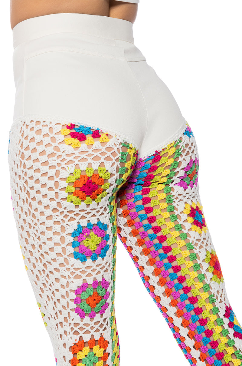 ARUBA CROCHET PANT