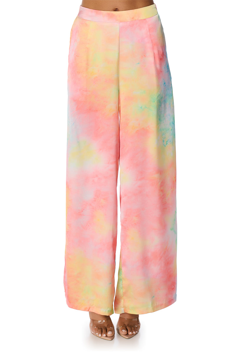 RESORT BADDIE OMBRE PRINT PALAZZO PANT