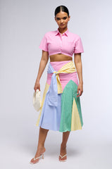 RICH AND BLIND WOVEN BUTTON DOWN SHIRT