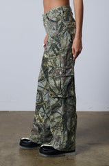 RITCHEY PRINTED WIDE LEG JEANS