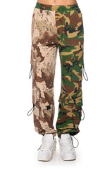 RYANN CAMO COLOR BLOCKED CARGO PANT