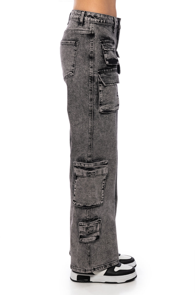 SELINA MULTIPOCKET CARGO JEAN