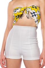 SEXY HOT PANT FAUX LEATHER FASHION SHORT