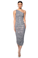 SHE'S THAT GIRL RHINESTONE MIDI DRESS