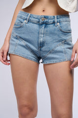 SHOW ME WHAT YOU GOT DENIM MINI SHORTS
