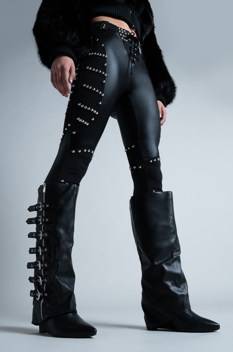 ARIANA HIGH WAISTED FASHION PANTS