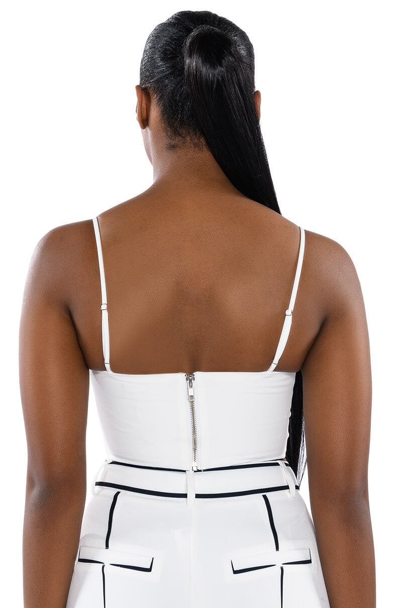 CELIA POP ART SCUBA TOP