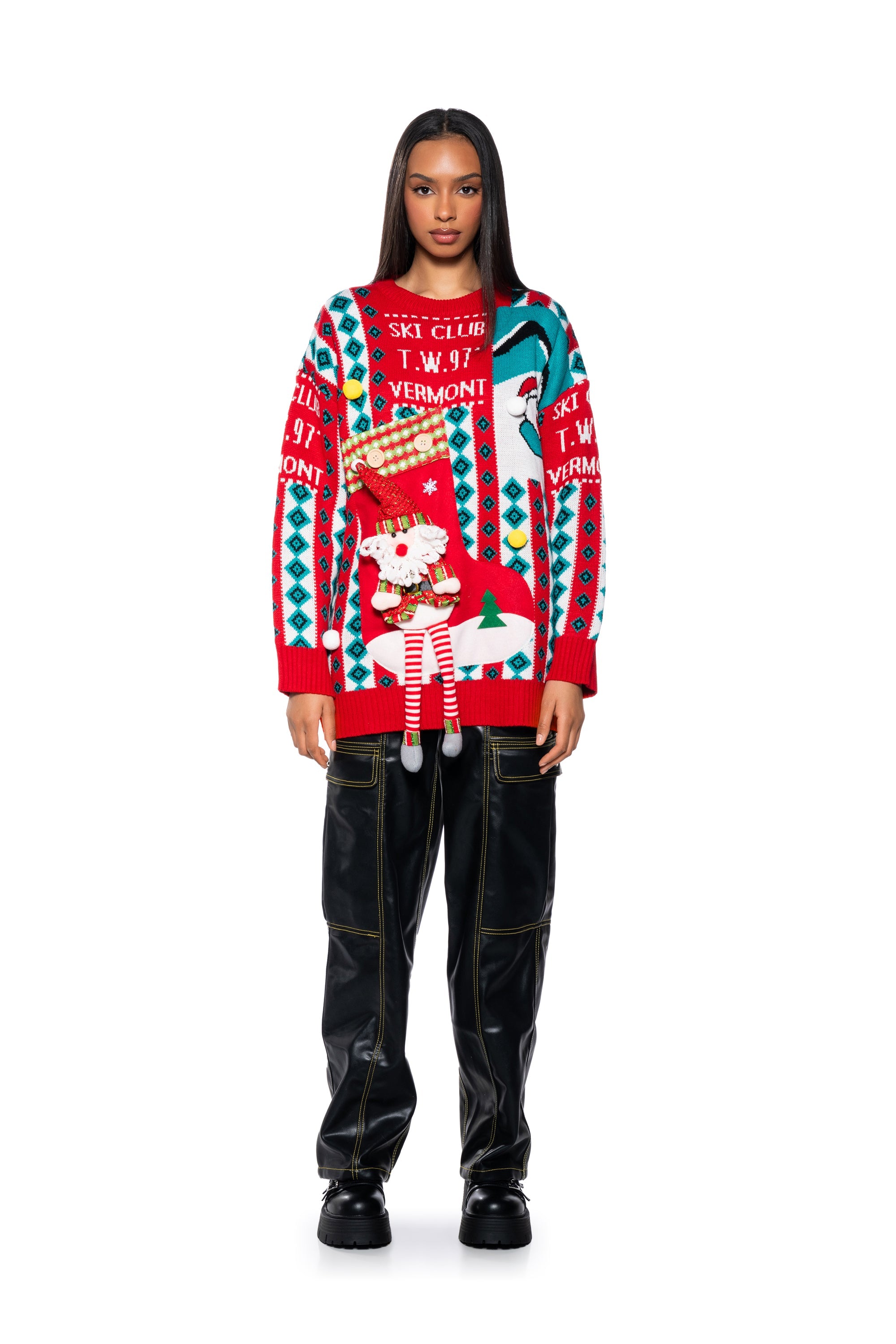SKI CLUB HOLIDAY SWEATER