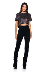 SNATCHED STACKED HIGH RISE LEGGING