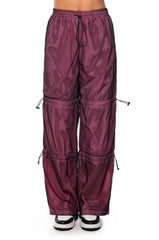 CAROLINE MESH DETAIL JOGGER IN PINK