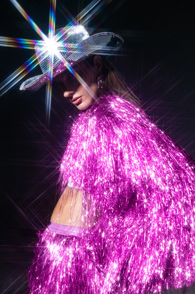 SPRING EDIT TINSEL BOLERO