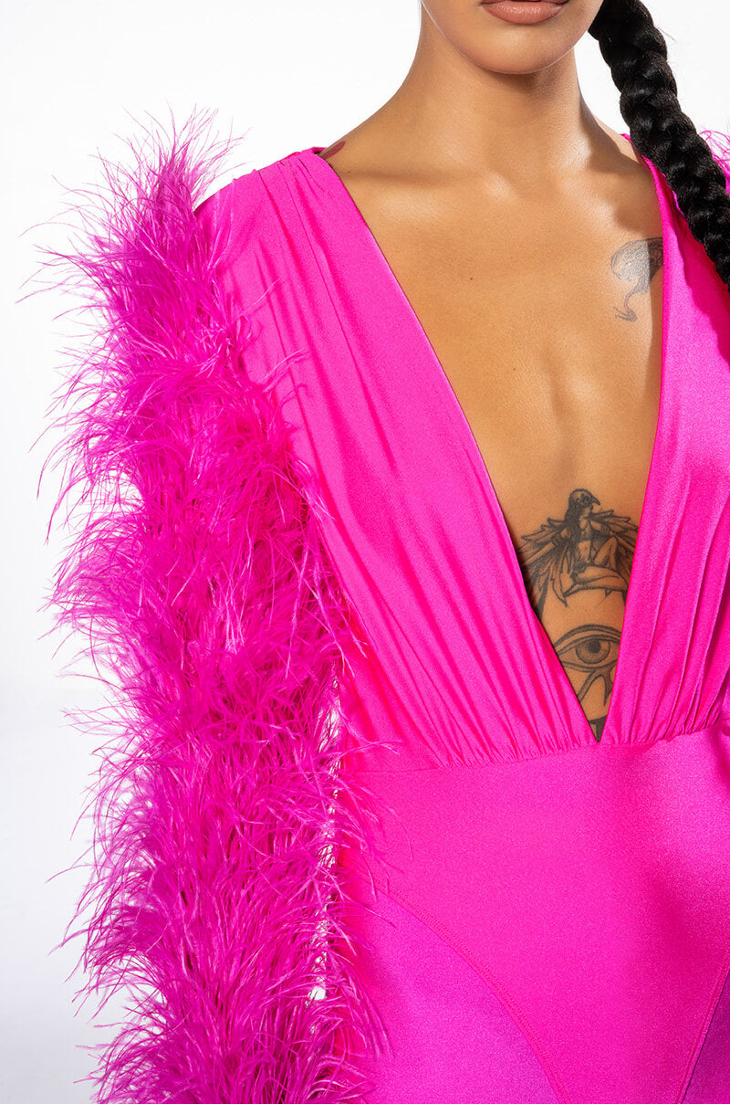 ANGEL BABY STATEMENT SLEEVE BODYSUIT