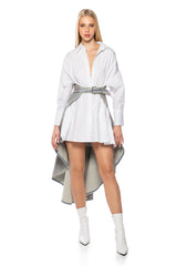 TALK TO ME NICE METALLIC SKIRT BELT