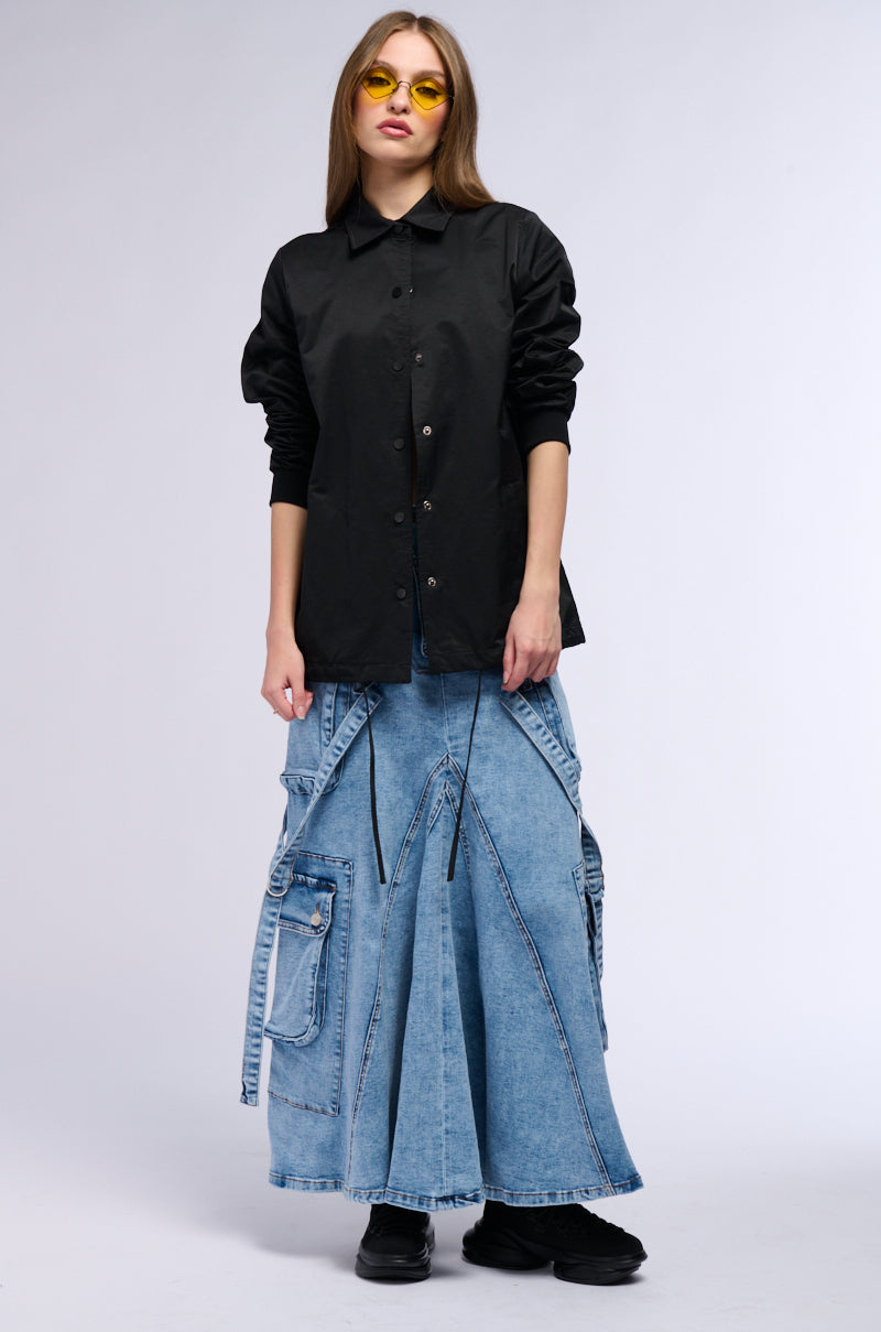 THE GOSSIP YOU HEARD WINDBREAKER BOMBER