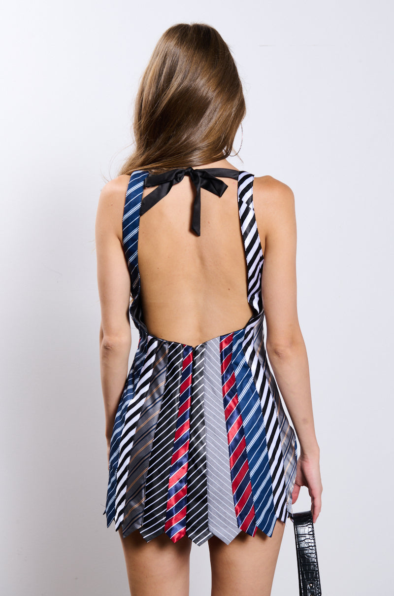 TIE ME DOWN MINI DRESS