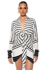 TIME TO MAKE MOVES SATIN MINI DRESS