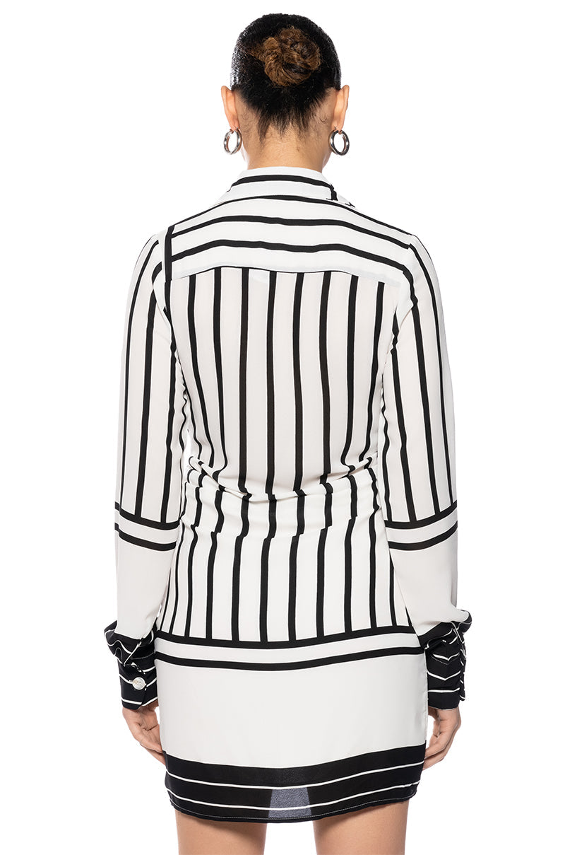 TIME TO MAKE MOVES SATIN MINI DRESS