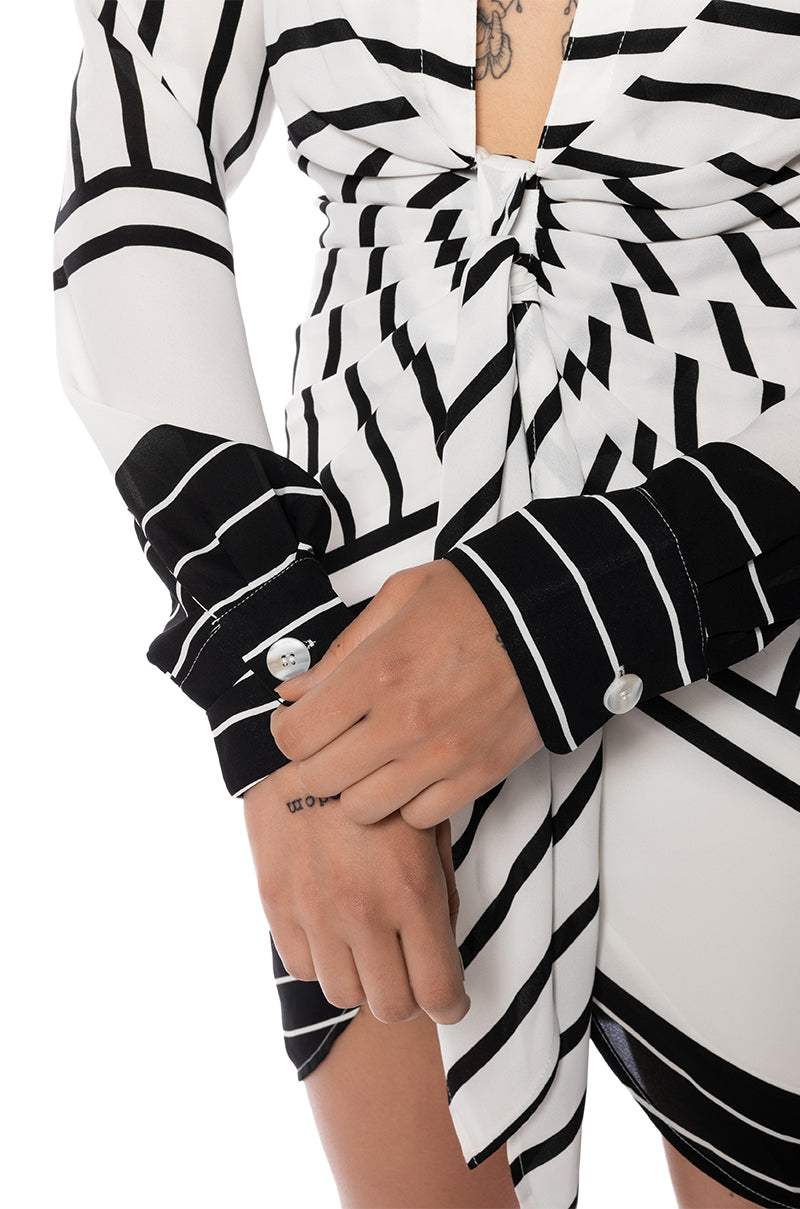 TIME TO MAKE MOVES SATIN MINI DRESS