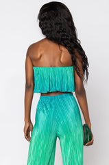 TOO GOOD FOR YOU FLOWY TUBE TOP