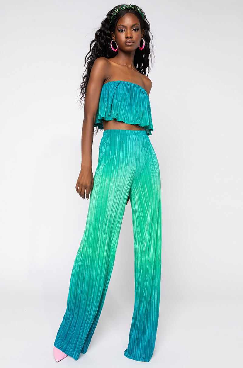 TOO GOOD FOR YOU FLOWY TUBE TOP