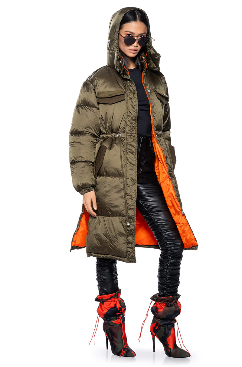 KARAT LONG AND WARM PUFFER