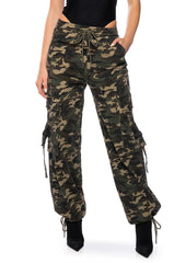 UNSTOPPABLE WIDE LEG CARGO PANTS