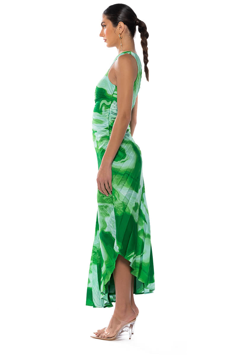 VALERIE ONE SHOULDER DRESS