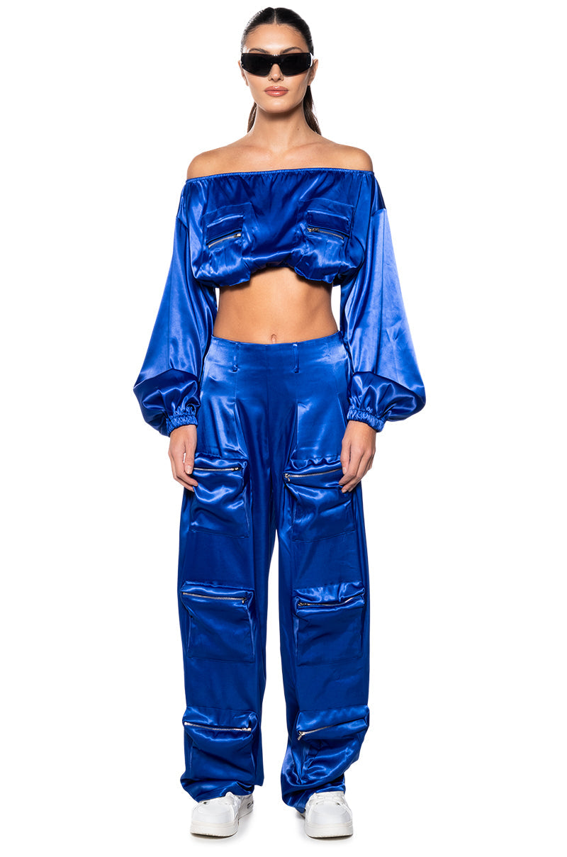 VIOLET DREAMS POCKET DETAIL PANT