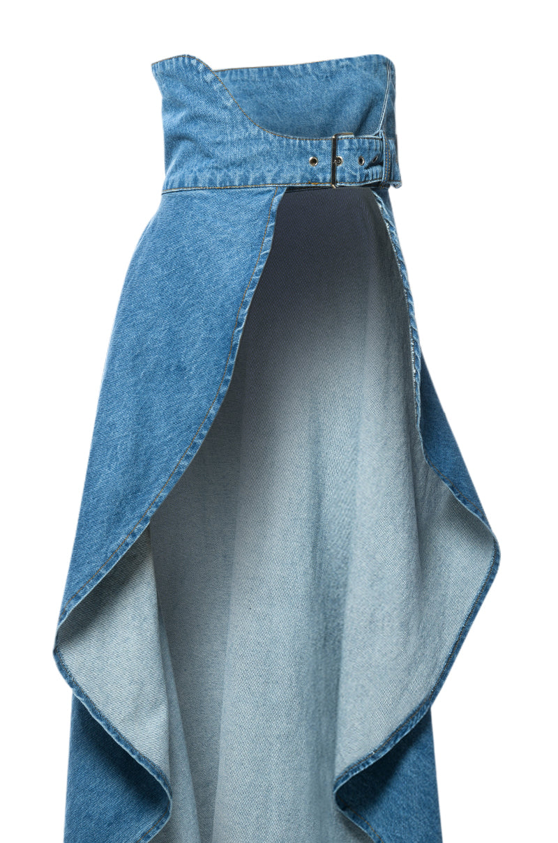 WALK ON THE WILD SIDE DENIM WAIST BELT