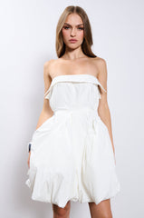 WHAT'S POPPIN POPLIN MINI DRESS