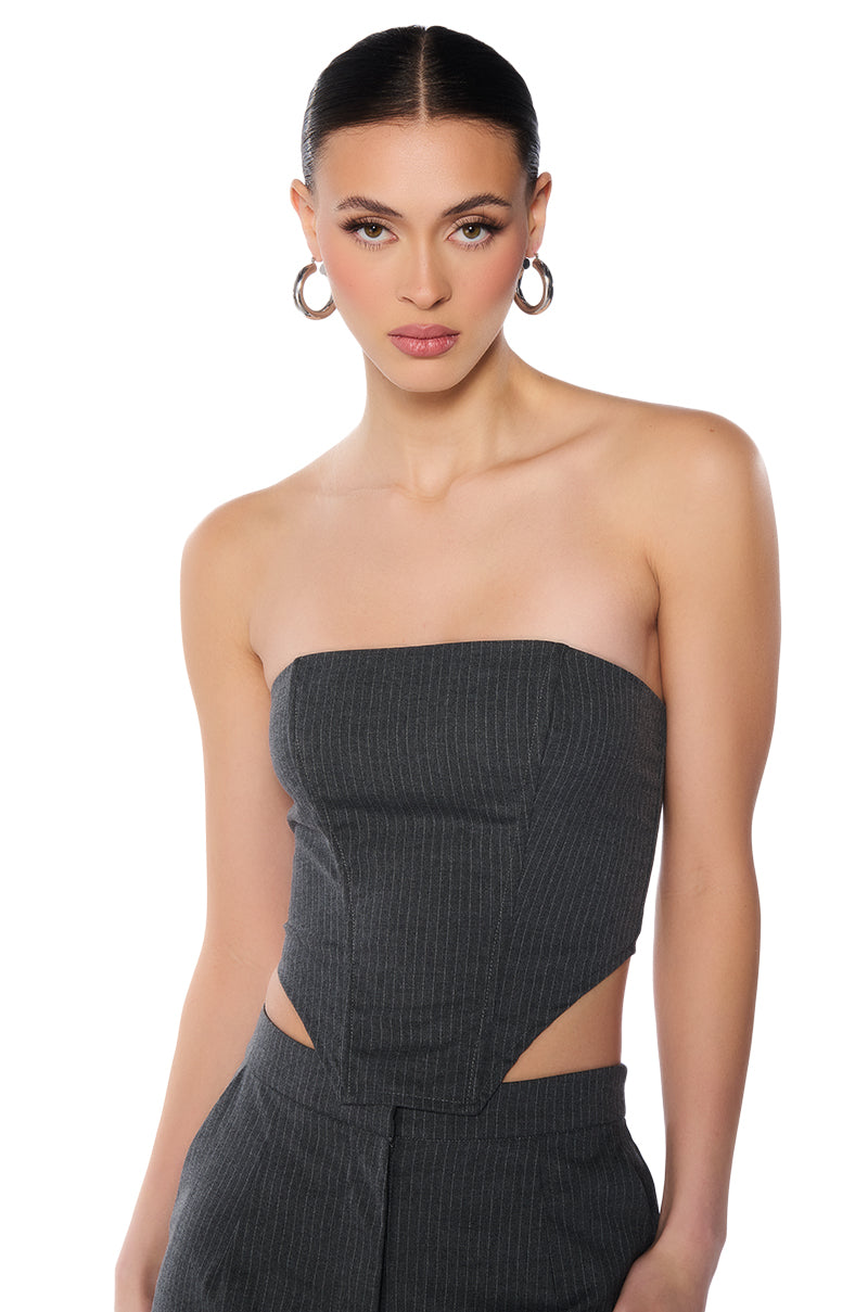 WORK HARD PLAY HARD CORSET