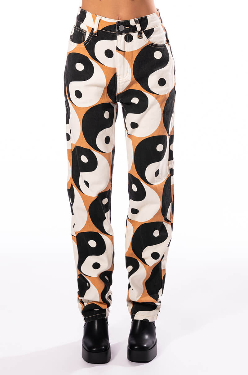 YINYANG STRAIGHT PANTS