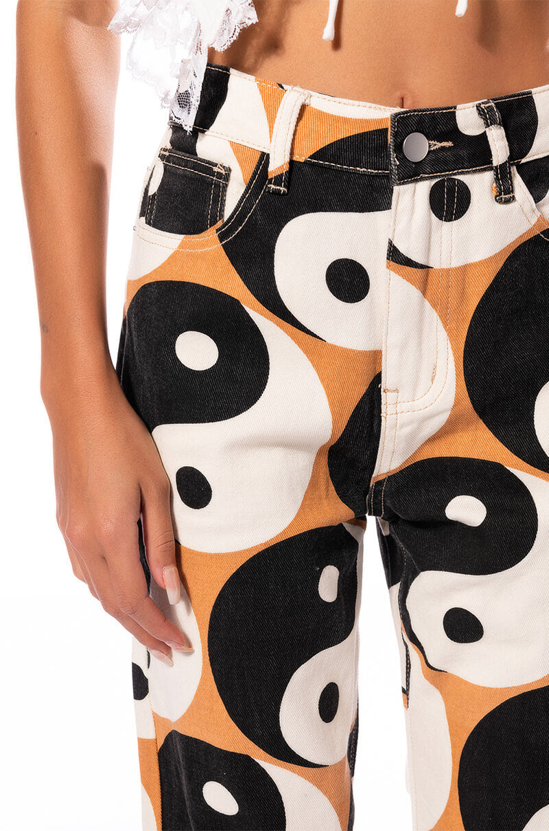 YINYANG STRAIGHT PANTS