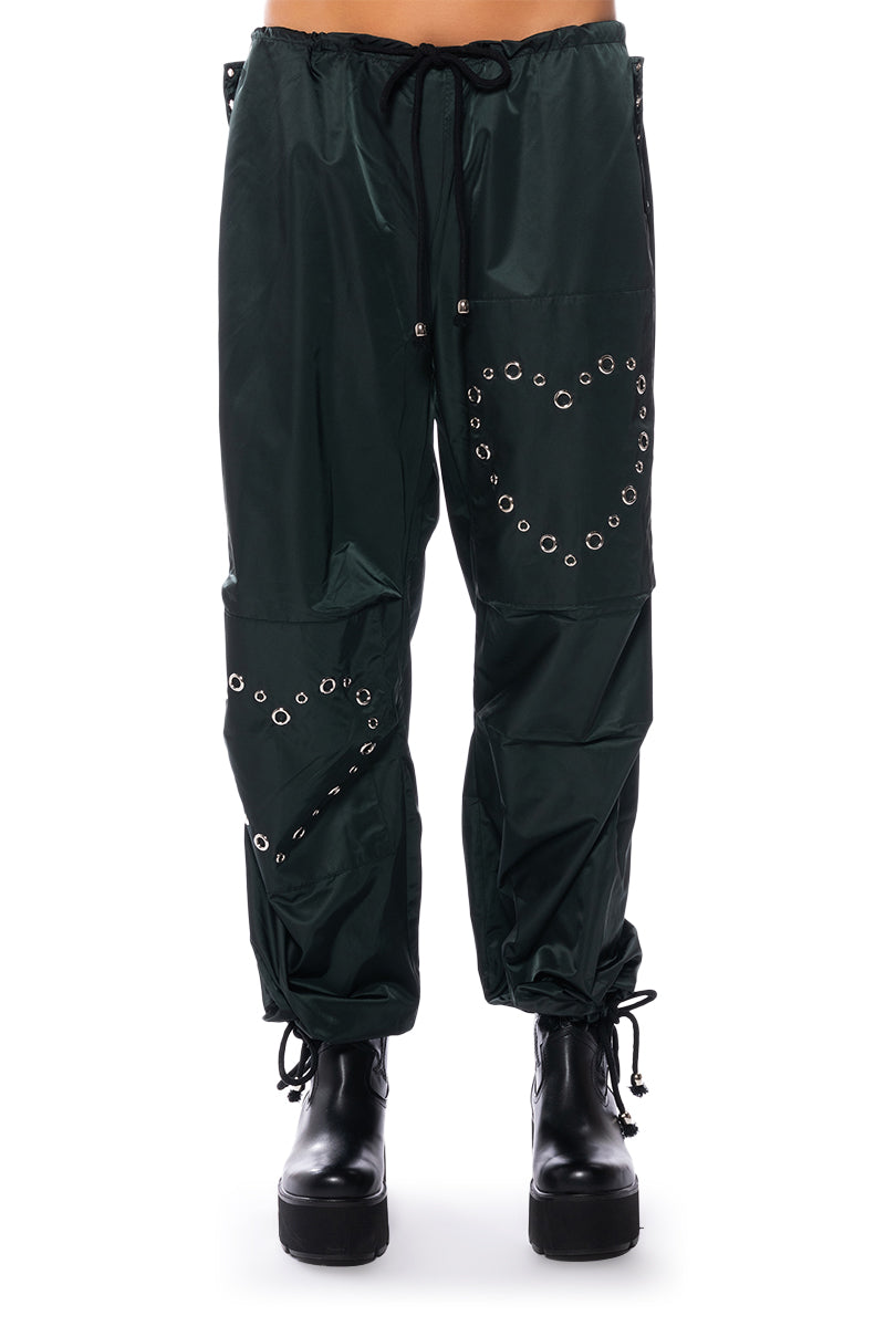 YOU LOVE ME NYLON JOGGER