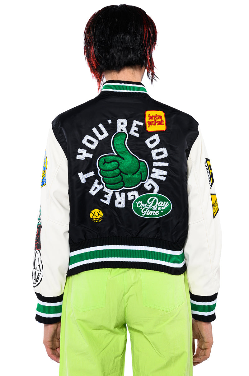 YOU'RE DOING GREAT CROP BOMBER